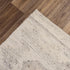 8' X 10' Ivory And Light Gray Wool Tribal Hand Woven Area Rug