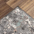 8' X 10' Charcoal And Gray Abstract Area Rug