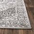 8' X 10' Light Gray And Gray Oriental Area Rug
