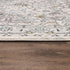 8' X 10' Ivory Black And Light Blue Oriental Area Rug