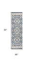 8' Gray Natural Taupe And Brown Wool Moroccan Hand Tufted Area Rug