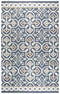 8' X 10' Gray Natural Taupe And Brown Wool Moroccan Hand Tufted Area Rug