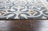 8' X 10' Gray Natural Taupe And Brown Wool Moroccan Hand Tufted Area Rug
