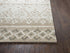 8' X 10' Natural Beige And Taupe Wool Geometric Hand Tufted Area Rug