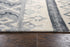8' Natural Beige Gray And Dark Gray Wool Geometric Hand Tufted Area Rug