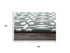8' Gray And Beige Wool Geometric Hand Tufted Area Rug