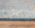 8' X 10' Ivory Blue And Yellow New Zealand Lambs Wool Oriental Hand Carved Handmade Area Rug