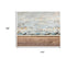 9' X 12' Blue Beige And Ivory New Zealand Lambs Wool Oriental Hand Carved Handmade Area Rug