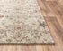 5' X 8' Ivory And Brown New Zealand Lambs Wool Oriental Hand Carved Handmade Area Rug