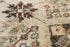 5' X 8' Beige Brown Apricot And Ivory New Zealand Lambs Wool Oriental Hand Carved Handmade Area Rug