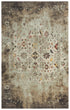 8' X 10' Beige Brown Apricot And Ivory New Zealand Lambs Wool Oriental Hand Carved Handmade Area Rug