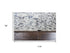 7' X 10' Taupe Blue And Dark Blue Oriental Area Rug