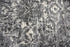 8' X 10' Gray Black Dark Gray And Ivory Medallion Area Rug