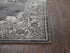 7' X 10' Gray Black Taupe Natural And Ivory Medallion Area Rug
