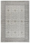 7' X 10' Beige Taupe Tan Gray And Cream Oriental Area Rug