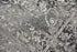 8' Taupe Gray Ivory Black And Beige Medallion Area Rug