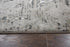 8' Taupe Gray Ivory Black And Beige Medallion Area Rug