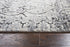 8' Taupe Natural Gray And Black Oriental Area Rug