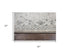 8' Natural Beige Tan And Gray Oriental Area Rug