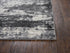 5' X 8' Beige Taupe Tan Gray And Dark Gray Abstract Area Rug