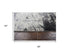 5' X 8' Beige Taupe Tan Gray And Dark Gray Abstract Area Rug