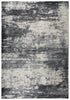 8' X 10' Beige Taupe Tan Gray And Dark Gray Abstract Area Rug