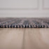 8' X 10' Charcoal And Gray Geometric Hand Woven Area Rug With UV Protection