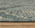 8' X 10' Blue Beige And Ivory Wool Oriental Hand Carved Handmade Area Rug