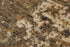 5' X 8' Brown Beige Ivory And Green Wool Oriental Hand Carved Handmade Area Rug