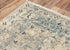 5' X 8' Beige Blue And Ivory Wool Oriental Hand Carved Handmade Area Rug