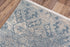8' X 10' Beige Gray And Blue Wool Oriental Hand Carved Handmade Area Rug