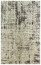 9' X 12' Green Brown And Beige New Zealand Lambs Wool Abstract Hand Carved Handmade Area Rug