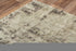 9' X 12' Green Brown And Beige New Zealand Lambs Wool Abstract Hand Carved Handmade Area Rug