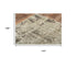 9' X 12' Green Brown And Beige New Zealand Lambs Wool Abstract Hand Carved Handmade Area Rug