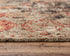 8' X 10' Green Copper And Beige New Zealand Lambs Wool Abstract Hand Carved Handmade Area Rug