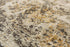 5' X 8' Beige Copper And Brown New Zealand Lambs Wool Abstract Hand Carved Handmade Area Rug