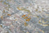 8' X 10' Blue Gray And Cream Oriental Area Rug