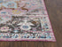 8' X 10' Blue Gray Cream Rust And Gold Medallion Area Rug