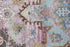8' X 10' Blue Gray Cream Rust And Gold Medallion Area Rug