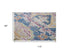 8' X 10' Blue Gray Cream Rust And Gold Medallion Area Rug