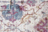 8' X 10' Cream Blue Rust And Gold Oriental Area Rug