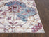 9' X 12' Cream Blue Rust And Gold Oriental Area Rug