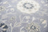 8' X 10' Gray Taupe And Tan Wool Floral Hand Tufted Area Rug