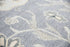 8' X 10' Gray Taupe And Tan Wool Floral Hand Tufted Area Rug