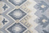 8' Natural Tan Gray And Dark Gray Wool Southwestern Hand Tufted Area Rug