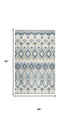 8' Natural Tan Gray And Dark Gray Wool Southwestern Hand Tufted Area Rug