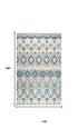 9' X 12' Natural Tan Gray And Dark Gray Wool Southwestern Hand Tufted Area Rug