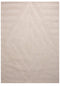 8' X 10' Ivory And White Wool Diamond Hand Tufted Area Rug