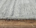 9' X 12' Gray And Dark Gray Striped Hand Tufted Area Rug