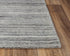 9' X 12' Gray Dark Gray And Ivory Striped Hand Tufted Area Rug